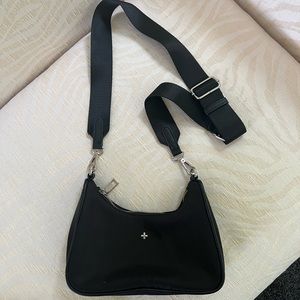 Peta & Jain Black Nylon Bag